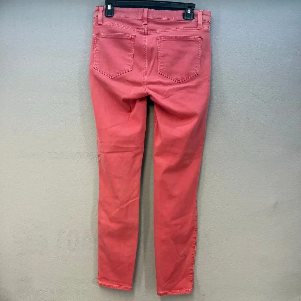 Paige Jeans Women's 28 (6) Vintage Wild Flower (Pink) Verdugo Ankle Skinny - Picture 2 of 15